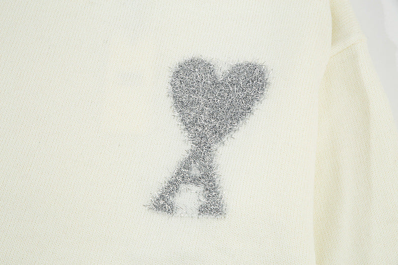 "AMI" - HEART SWEATER