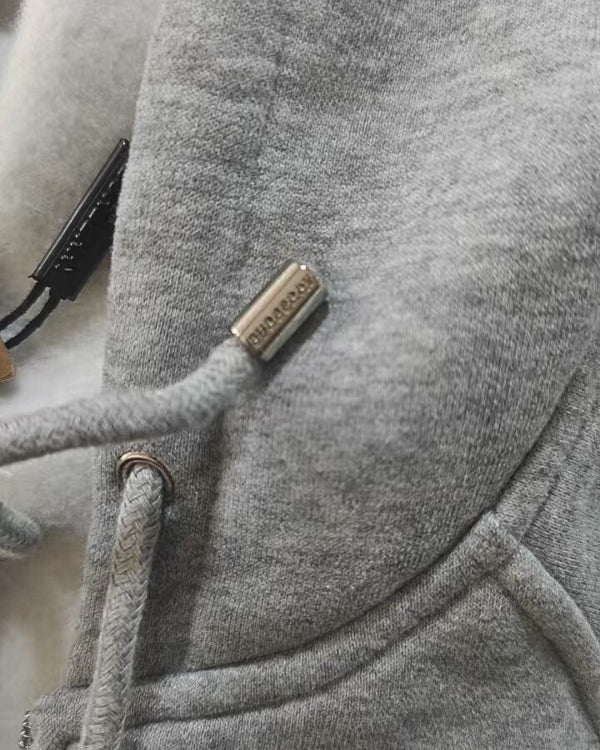 Chequered "BB" Zipper
