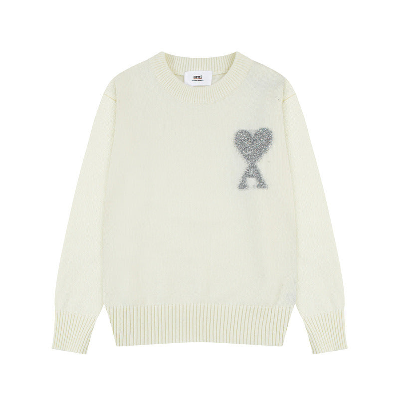 "AMI" - HEART SWEATER
